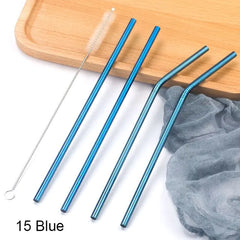 Colorful Stainless Steel Straws