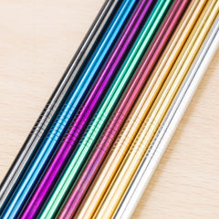 Colorful Stainless Steel Straws