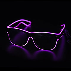 Neon LED party glasses